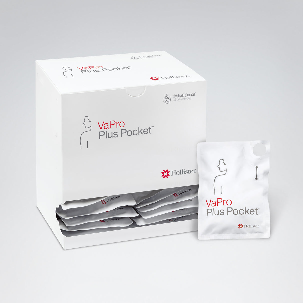 VaPro Plus Pocket™ No Touch Intermittent Catheter - Box of 30
