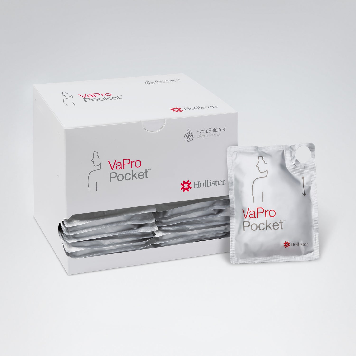 VaPro Pocket™ No Touch Intermittent Catheter - Box of 30