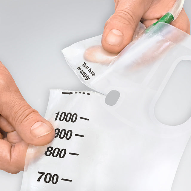 VaPro Plus™ No Touch F-Style Intermittent Catheter, Closed System - Box of 30