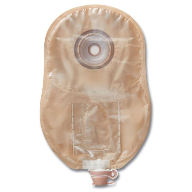 CeraPlus™ One-Piece Urostomy Pouch - Soft Convex Skin Barrier With Tape Border - Box of 5