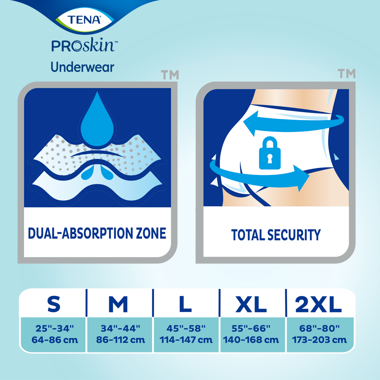 TENA® Extra Protective Incontinence Underwear, Extra Absorbency