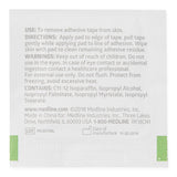 BX/100 ADHESIVE TAPE REMOVER WIPE TEXTURED W/ ALCOHOL