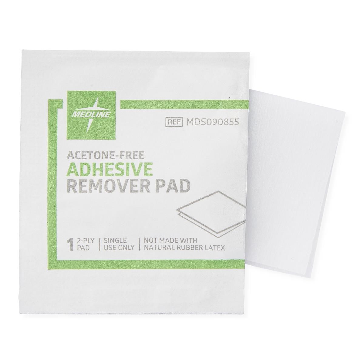 BX/100 ADHESIVE TAPE REMOVER WIPE TEXTURED W/ ALCOHOL