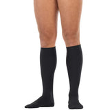 PR/1 JOBST FORMEN CASUAL 30-40MMHG KNEE-HIGH CLOSED-TOE STOCKING SMALL BLACK