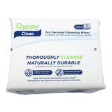 QWipe Clean Dry Personal Cleansing Wipes