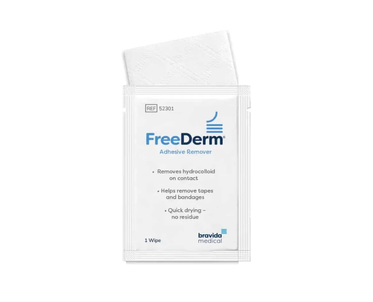 BX/30 FREEDERM ADHESIVE REMOVER WIPE BILINGUAL