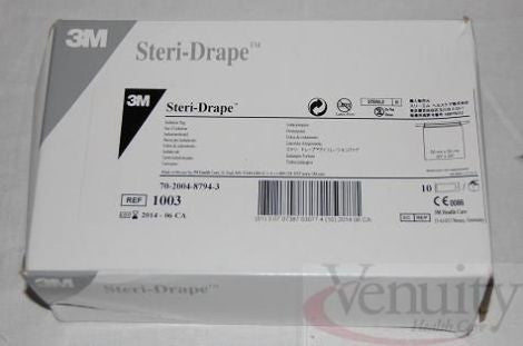 3M 1003 BX/10  DRAPE ISOLATION BAG 49 X 49CM