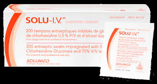 3M 10102 BX/200 SOLU-I.V. 0.5% CHLORHEXIDINE GLUCONATE 70% ALCOHOL, MEDIUM SWABS.