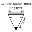 3M 1016 BX/10  DRAPE IRRIGATION POUCH 50 X 58CM