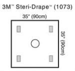 3M 1073 BX/10  DRAPE WOUND EDGE PROTECTOR 4.75IN X 4IN ADHESIVE 35IN X 35IN