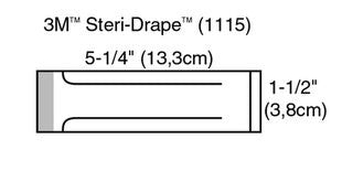 3M 1115N BX/100  TUBE ORGANIZER F/SURG DRAPE