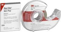 3M 2236 EA/1 TAPE SKIN PREP ELECTRODE 18MM X 5M w/DISPENSER RED DOT 36/BX