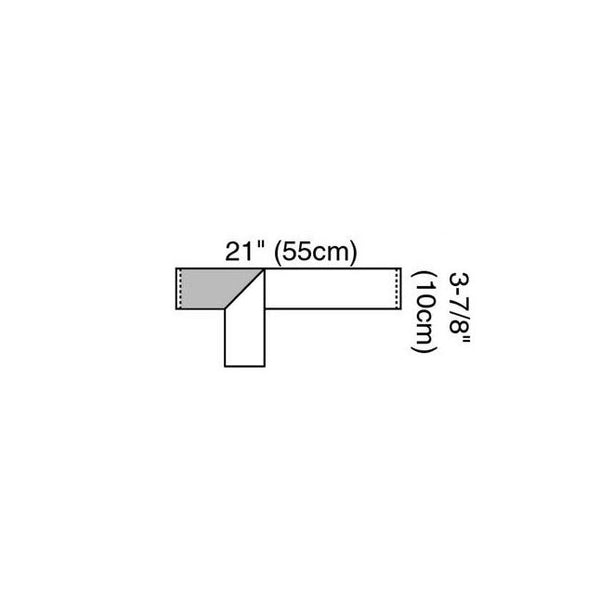 3M 9099 BX/250  TAPE ADHES STRIPS 10 X 55CM