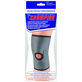AIR 0475-S KNEE SLEEVE CHARCOAL SM