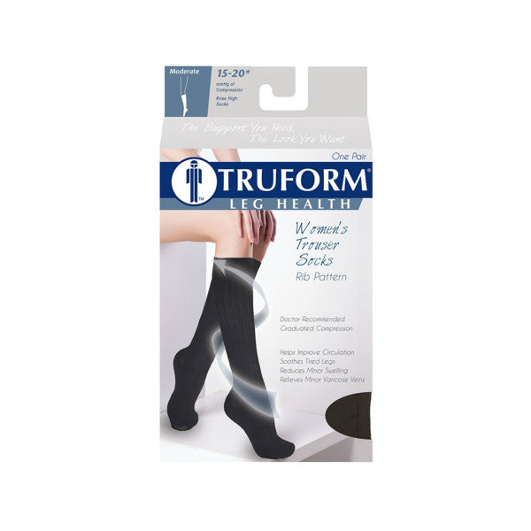 Airway Surgical Truform Compression Stockings Below Knee Closed
