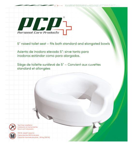 AIR 7020 5" RAISED TOILET SEAT