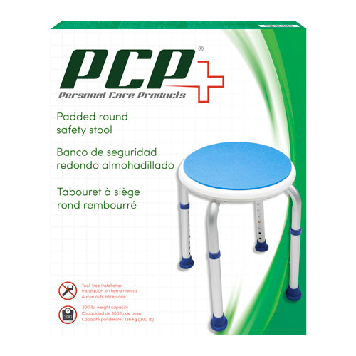 AIR 7101 ADJUSTABLE PADDED ROUND SAFETY STOOL