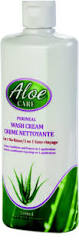 ALC 204-0075 CS/12  ALOE CARE 3-IN-1 NO RINSE WASH CREAM, 500ML, FLIP CAP
