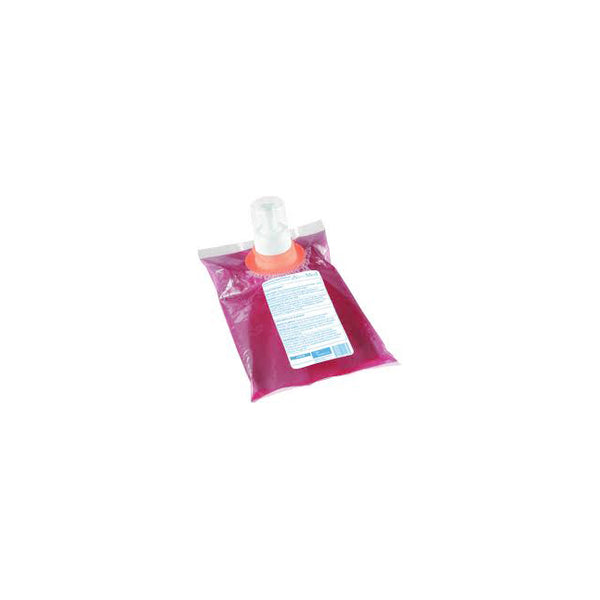 ALM 090 CS/6 ALOEMED LUXURY FOAMING HAND CLEANSER , PINK, 1L BAG.