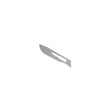 ALM A6-120 BX/100 STERILE STAINLESS STEEL SCALPEL BLADE, SIZE 10.