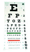 AMG 116-830 EA/1 SNELLEN EYE CHART, PLASTIC, 2-SIDED, 20 FT, TEST DISTANCE