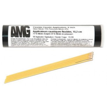 AMG 118-395 TUBE/100 APPLICATOR SILVER NITRATE 6IN LONG