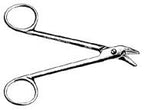 AMG 570-204 EA/1 IRIS SCISSORS, 4.5IN FINE, POINT, STERILE STAINLESS STEEL