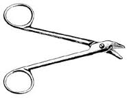 AMG 570-204 EA/1 IRIS SCISSORS, 4.5IN FINE, POINT, STERILE STAINLESS STEEL
