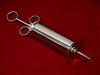 AMG 602-320 EA/1 METAL EAR SYRINGE W/ SHIELD