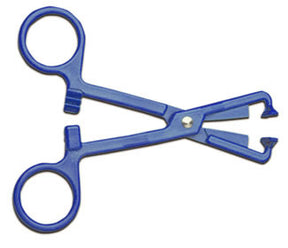 AMG 620-890 PK/50 CLAMP ALLPURPOSE MACBICK 5.25INBLUE PLASTIC NON-STERILE