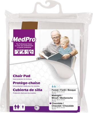 AMG 760-137 EA/1 MEDPRO CHAIR PAD, CHOCOLATE, 21" X 22".