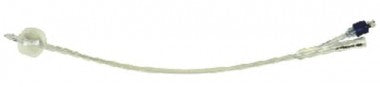 AS 41014S BX/10 AMSURE 100% SILICONE 2-WAY FOLEY CATH, 14FR 5CC, REINFORCED TIP, STRL