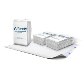 ATT ASB-300 46937 - Attends Supersorb Advance Premium Underpads 30"x36" - 12 bags of 5