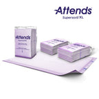 ATT ASBXL 46280 - Attends SUPERSORB XL- BARIATRIC UNDERPAD 36"x51" - 6 bags of 5