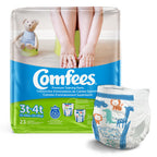 ATT CMF-B3 41545 - Comfees Boy Training Pants - Size 3 - 6 bags of 23