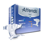 ATT DDC25 37735 - Attends Advanced Briefs, REGULAR - Waist Size 34" - 56" - 4 bags of 20