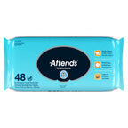 ATT WCU48 37489 - Attends Washcloths Unscented, 8.7" x 12.6" - 12 packs of 48