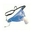 BAX 001225 MASK OXYGEN TRACHEOSTOMY ADULT DISPOSABLE SWIVEL CONNECTOR w/STRAP CLIP