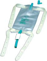 BRD 150102 EA/1 DISPOZ A BAG LEG BAG- 19OZ STE RUBBER CAP VALVE & LATEX LEG STRAPS 9 3/4IN 48/BX