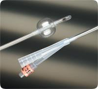 BRD 1758SI18 BX/12  LUBRI-SIL FOLEY 2WAY CATHETER, 18FR, 5CC, SILVER HYDROGEL COATED