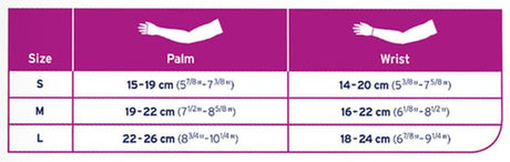 BSN 101360 EA/1 JOBST BELLA LITE READY-TO-WEAR GAUNTLET, 20-30MMHG, LG, BLACK