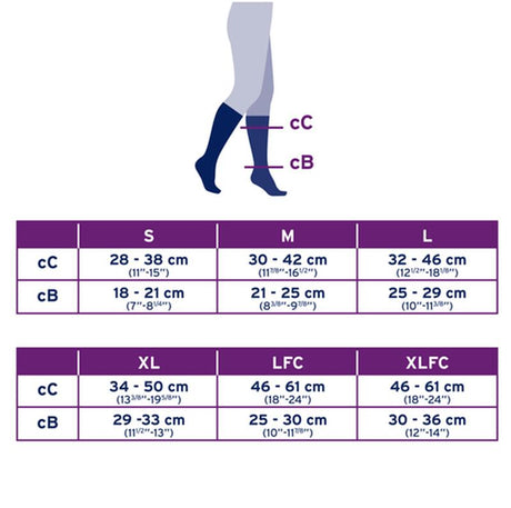 BSN 110491 PR/1 JOBST ACTIVEWEAR UNISEX, KNEE HIGH, 20-30MMHG, LG, WHITE, CLOSED TOE