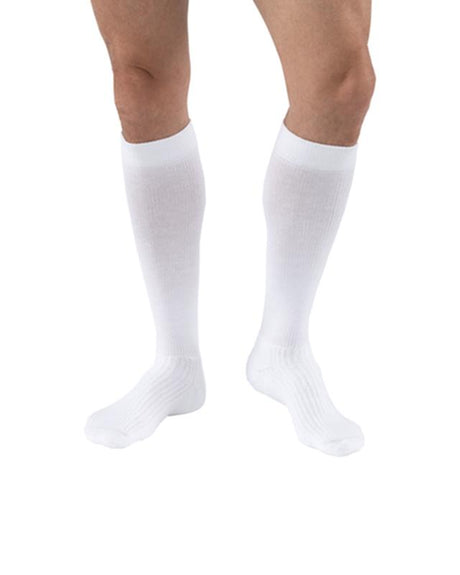 BSN 110529 PR/1 JOBST ACTIVEWEAR UNISEX, KNEE HIGH, 30-40MMHG, LG, FULL CALF, WHITE, CLOSED TOE