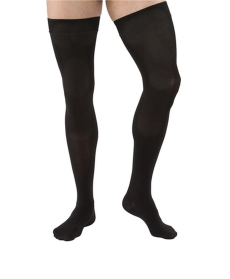 BSN 114212 PR/1  JOBST MEDICAL LEG WEAR, UNISEX, THIGH HIGH, 20-30MMHG, SM, BLACK, CLOSED TOE