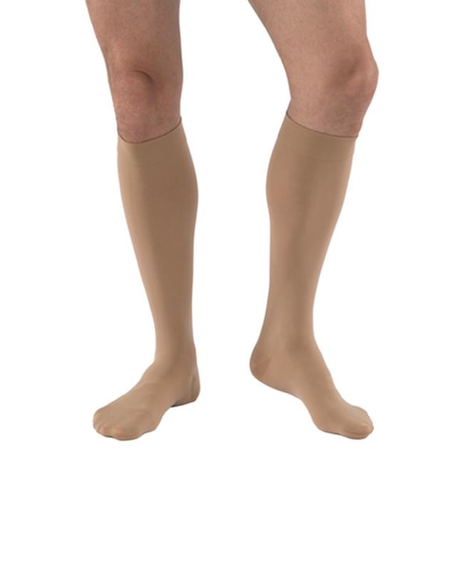BSN 114623 PR/1  JOBST MEDICAL LEG WEAR, UNISEX, KNEE HIGH, 20-30MMHG, XL, BEIGE, CLOSED TOE