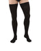 BSN 115408 PR/1 JOBST MEDICAL LEG WEAR, MEN, RIBBED, THIGH HIGH W/SIL DOT BAND, 20-30MMHG, SM, BLACK, CLOSED TOE