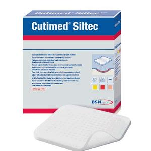 BSN 7328501 BX/10 CUTIMED SILTEC FOAM DRESSING W/SUPER ABSORBERS AND SILICONE LAYER 10CM X 10CM