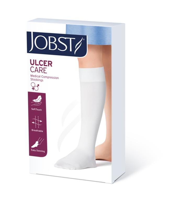 BSN 7363223 BX/3 JOBST ULCERCARE REPLACEMENT LINERS FOR READY-TO-WEAR COMPRESSION LG, WHITE