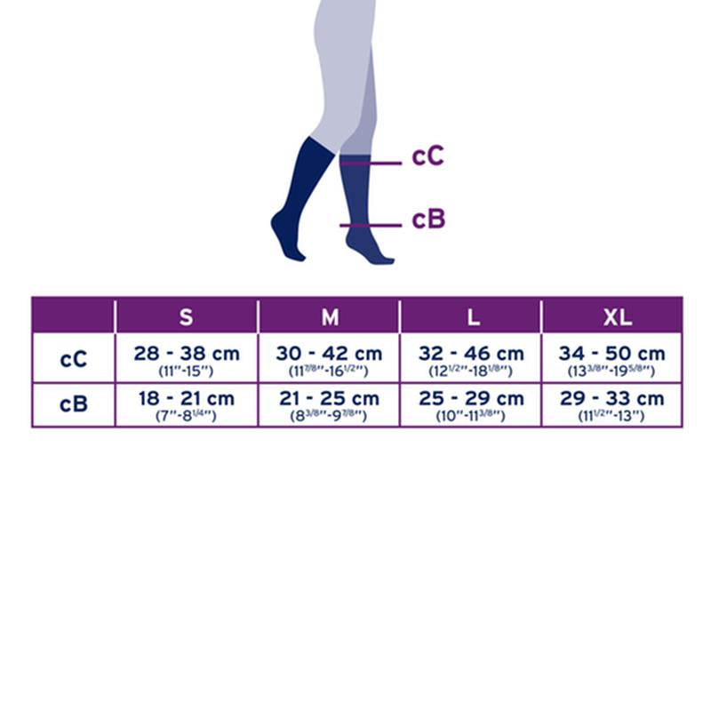 Women's Knee High, 15-20 mmHg