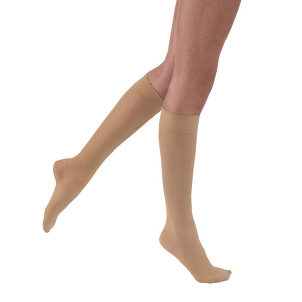 BSN 7516525 PR/1 JOBST ULTRASHEER WOMEN, KNEE HIGH, 15-20MMHG, SM, NATURAL, CLOSED TOE